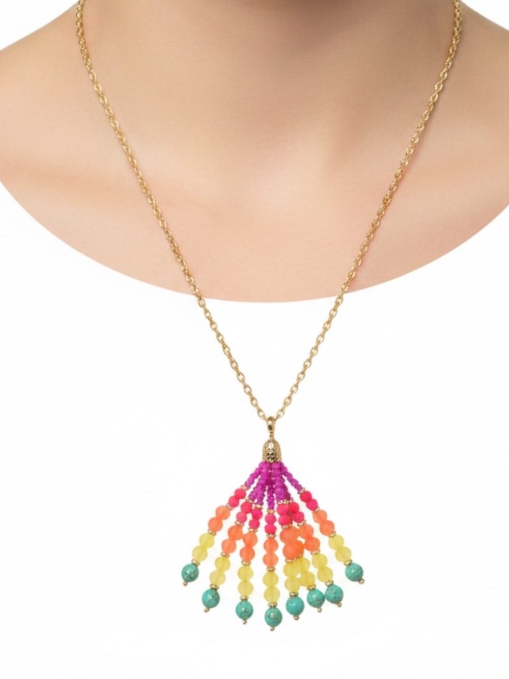 Lilly Pulitzer Kiki Tassel Necklace